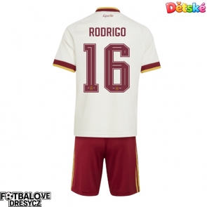 Španělsko Rodri Hernandez #16 Dětské Venkovní dres komplet MS 2026 Krátký Rukáv (+ trenýrky)